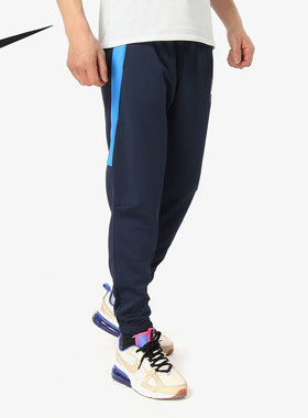 Nike/耐克正品男子秋季新款休闲简约宽松运动针织长裤AJ5318