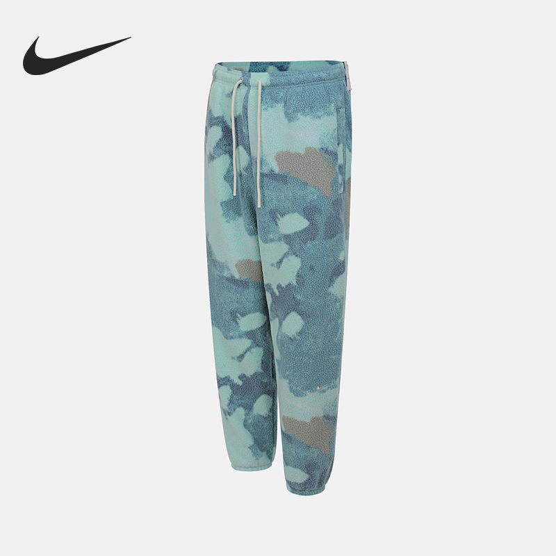耐克男士束脚刺绣运动长裤