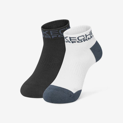 Skechers/斯凯奇正品四季款男女同款日常短筒袜两双装P424U008