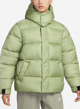 Nike/耐克正品冬季新款男子运动保暖防风休闲连帽棉服 DQ4921-334
