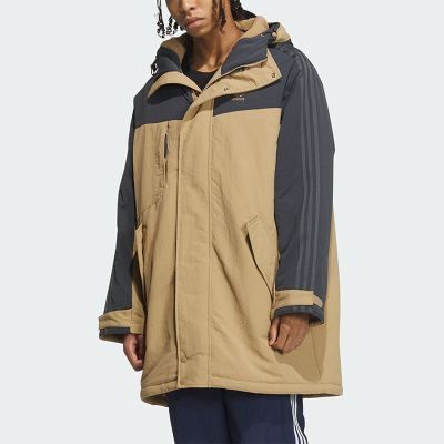 Adidas/阿迪达斯男士连帽棉服