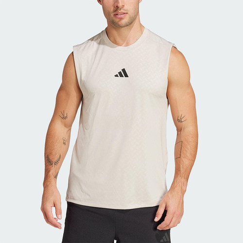 Adidas/阿迪达斯正品2025新款男士经典透气运动健身背心JM3188