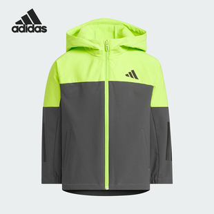 JACKET儿童日常连帽耐穿外套KS0655 WOVEN Adidas 阿迪达斯正品