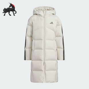 Adidas/阿迪达斯正品JK LL DOWN JKT儿童连帽保暖羽绒服KB5094