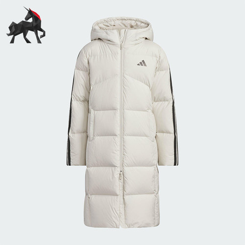 Adidas/阿迪达斯正品JK LL DOWN JKT儿童连帽保暖羽绒服KB5094