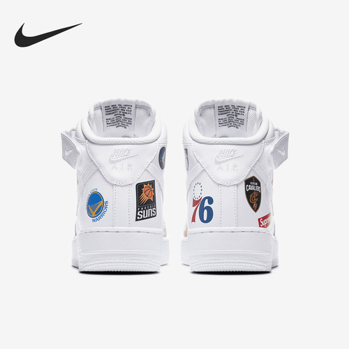 Nike/耐克正品Air Force 1 x Supreme男士运动板鞋AQ8017-100