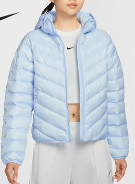 Nike/耐克正品冬季女士经典简约轻盈休闲羽绒服HV5106-441