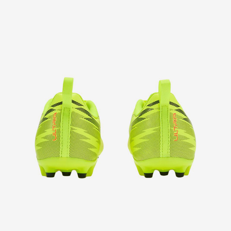 Puma/彪马官方正品ULTRA6playMG儿童荧光黄低帮鞋足球鞋108985-01