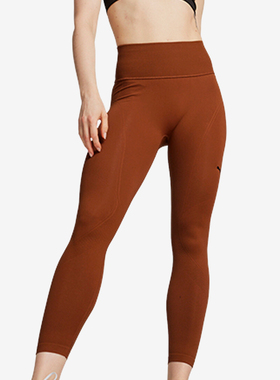 Puma/彪马官方正品SHAPELUXE SEAMLESS女士高腰运动训练紧身长裤