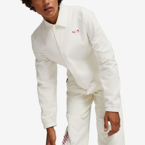 PUMA彪马正品PALM TREE CREW Coach Jacket男款刺绣夹克622296-65