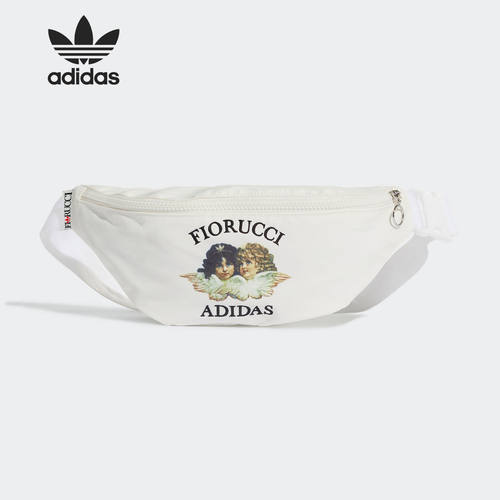Adidas/阿迪达斯正品三叶草FIORUCCI联名天使托特女子腰包 ED5893
