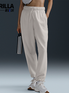 Nike/耐克正品秋冬新款女士宽松摇粒绒保暖束脚裤FB5579-104
