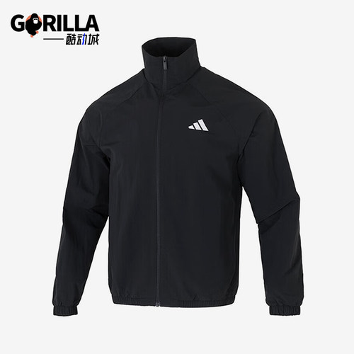 Adidas/阿迪达斯正品M SL WV TT男士户外梭织运动立领外套JM1772