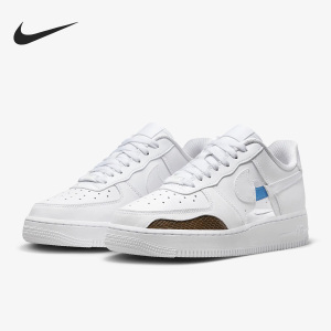 Nike/耐克官方正品Air Force 1女子休闲耐磨运动板鞋FB1906-100