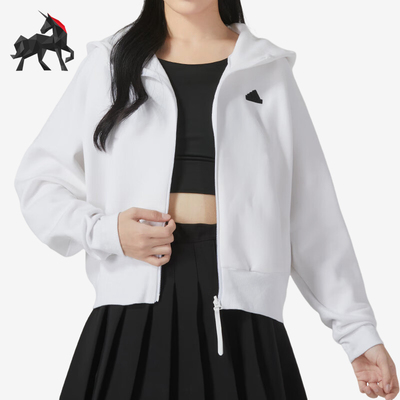 阿迪达斯正品女子运动卫衣