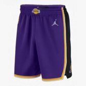 耐克正品 男子运动短裤 赛季 JORDAN CV9564 洛杉矶湖人队 Nike