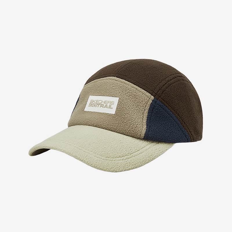 Skechers/斯凯奇正品秋冬男女绒感保暖拼接户外运动棒球帽
