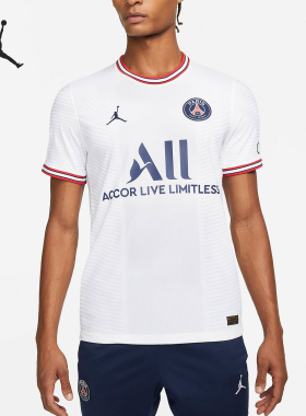 Nike/耐克正品JORDAN男士透气圆领运动足球短袖DH7467-101