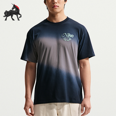 Nike/耐克正品夏季男士运动时尚印花圆领日常休闲T恤IH1152-015