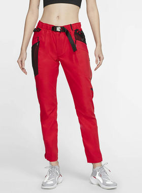 Nike/耐克正品当季新款女子舒适休闲可调节腰带运动长裤CK1545