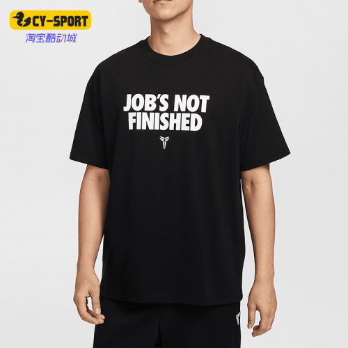 Nike/耐克正品2025Kobe男士宽松休闲印花经典透气短袖II6592-010