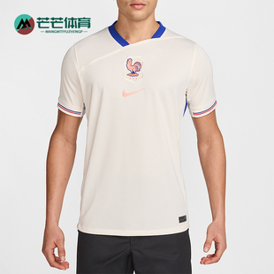Nike/耐克正品 Dri-FIT男士图案足球训练经典运动短袖FZ9023-110