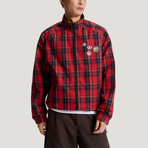 Adidas/阿迪达斯正品三叶草男士透气休闲双面穿运动夹克KT6368