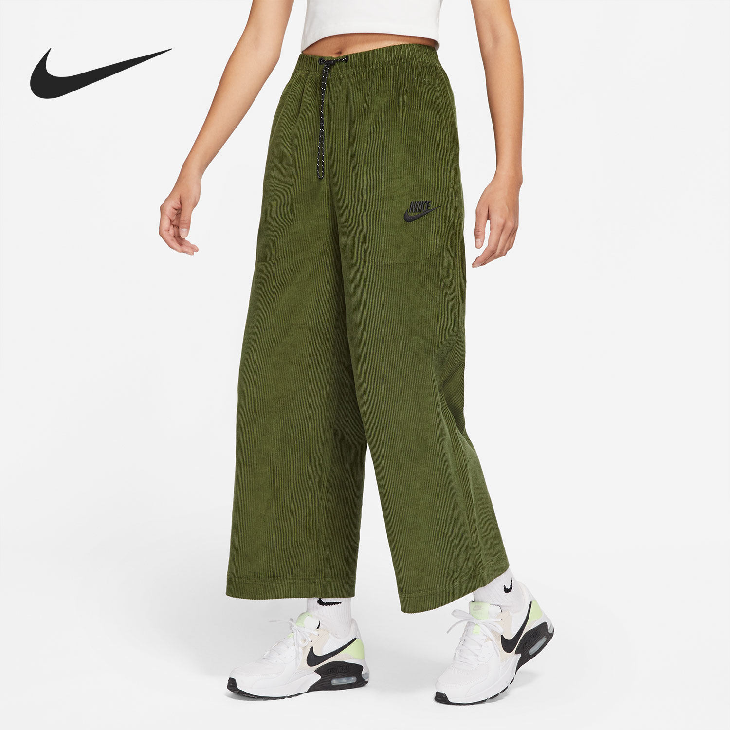 Nike/耐克官方正品 SPORTSWEAR 女子宽松休闲运动长裤 DQ1871-326,运动服/休闲服装,运动长裤,淘宝优惠券,粉丝福利购,淘宝优惠卷