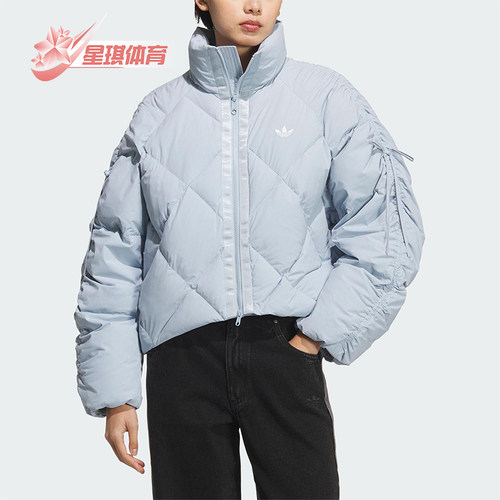 Adidas/阿迪达斯正品BOW COM DOWN女士保暖简约宽松羽绒服KC2612