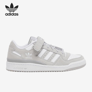 LOW男女复古休闲板鞋 三叶草FORUM GW0694 阿迪达斯正品 Adidas