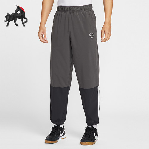 Nike/耐克正品2026春季款男士刺绣松紧腰拼接足球长裤IF1531-254
