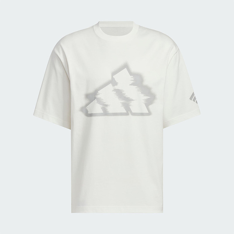 Adidas/阿迪达斯正品夏季男士宽松休闲经典印花运动短袖KB5951