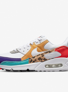 Nike/耐克正品AIR MAX 90 SE春季女子拼色休闲缓震跑鞋DH5075-100