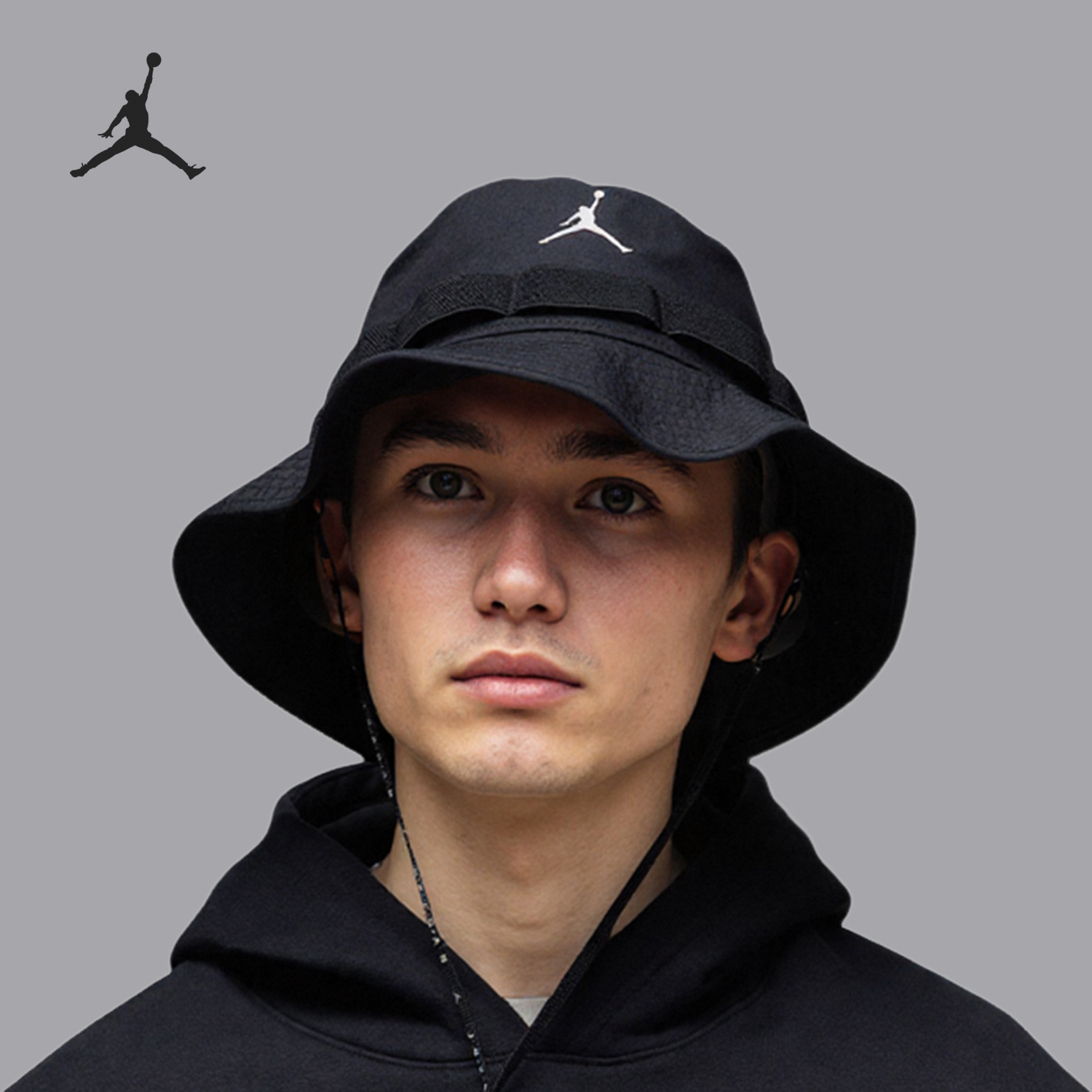 Nike/耐克正品JORDAN男女遮阳户外休闲透气渔夫帽HM5753-010