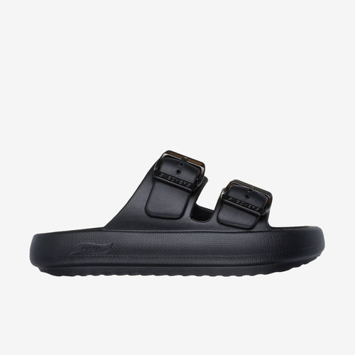 Skechers斯凯奇正品Foamies女一字带防滑日常出行拖鞋111645-BBK