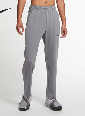 Nike/耐克正品男子跑步时尚加绒训练运动针织长裤 CU4950-084