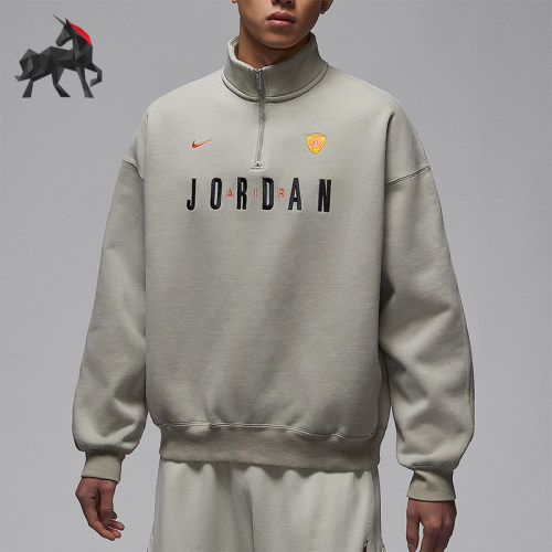 Nike/耐克正品Jordan Flight男士加绒经典卫衣套头衫IF1817-334