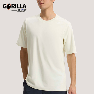 Adidas/阿迪达斯正品COTTON T-SHIRT男士运动经典短袖T恤KG0825