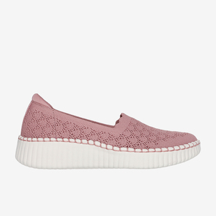 休闲鞋 Skechers 女士一脚蹬轻便网布时尚 斯凯奇正品 新款
