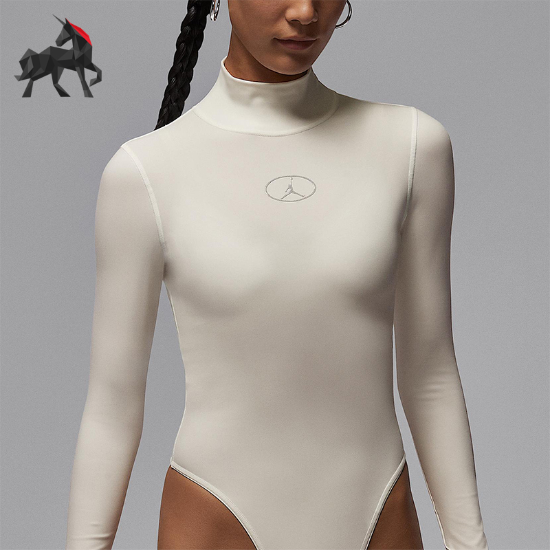 Nike/耐克正品JORDAN女士休闲立领套头耐穿透气套装HV0351-133