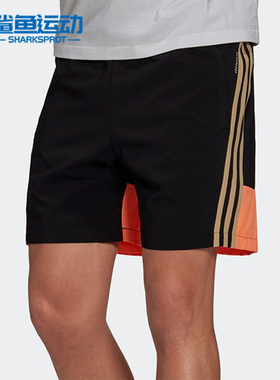 Adidas/阿迪达斯正品夏季新款男子户外运动训练短裤GL5676