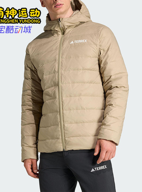 Adidas/阿迪达斯正品TEREXTEREX连帽鸭绒羽绒服KB2175