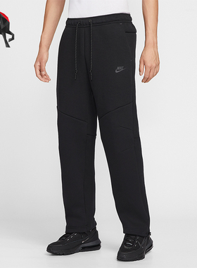 Nike/耐克正品2025 Tech男士耐穿直筒日常针织运动长裤IM0698-010