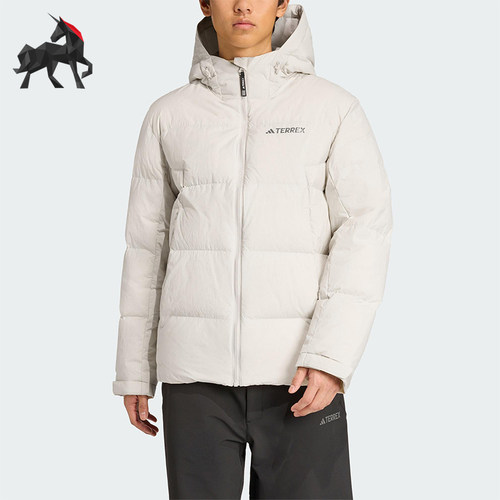 Adidas/阿迪达斯正品冬季男士运动户外拒水防风经典羽绒服JV8722