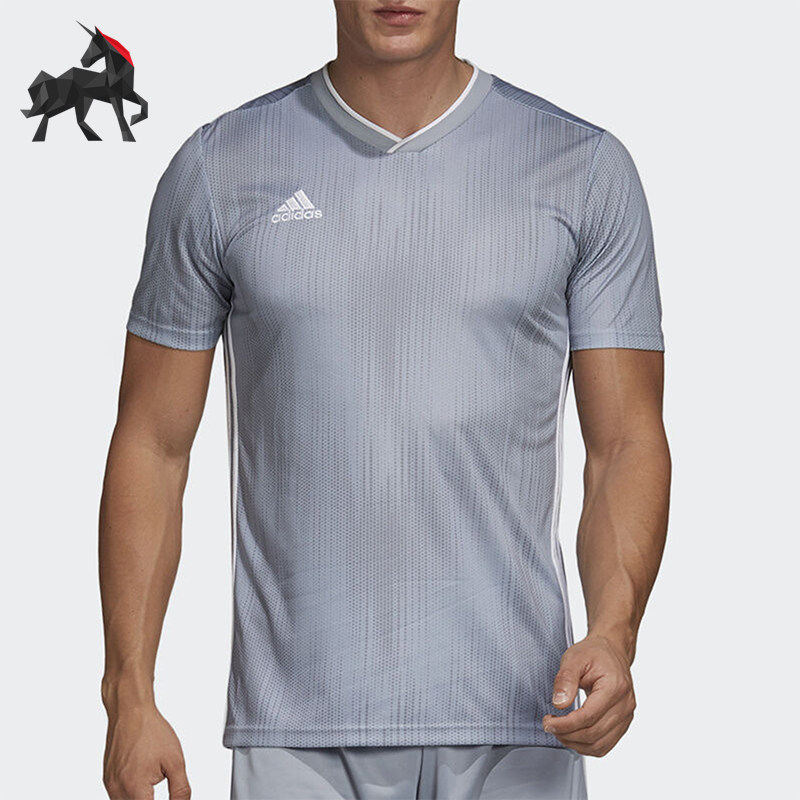 Adidas/阿迪达斯正品夏季新款男士运动透气足球短袖DP3535