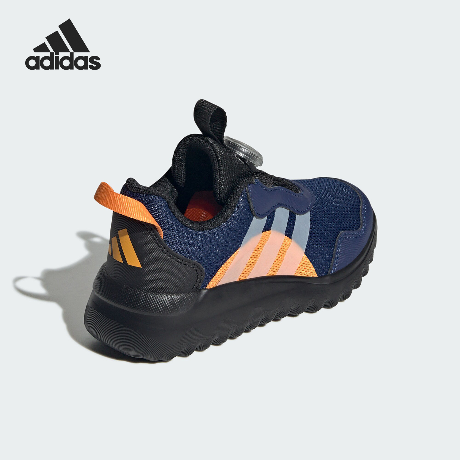 Adidas/阿迪达斯正品2025春季新款儿童旋转按钮运动鞋IH8722