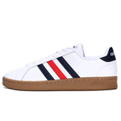 阿迪达斯正品 秋季 GRANDCOURT Adidas 运动休闲板鞋 EE7888