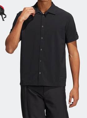 Adidas/阿迪达斯正品夏高尔夫男子翻领运动休闲短袖POLO衫 H64634