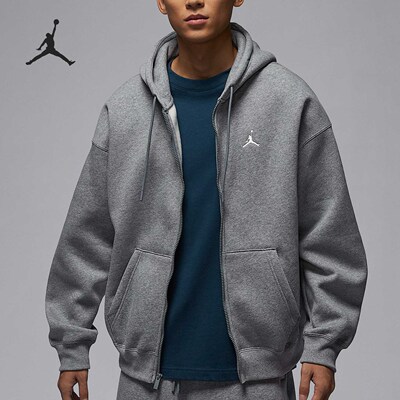 耐克男士加绒连帽夹克