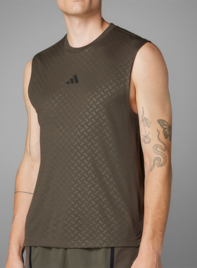 Adidas/阿迪达斯正品POWER TANK 男士运动健身无袖背心JD8457